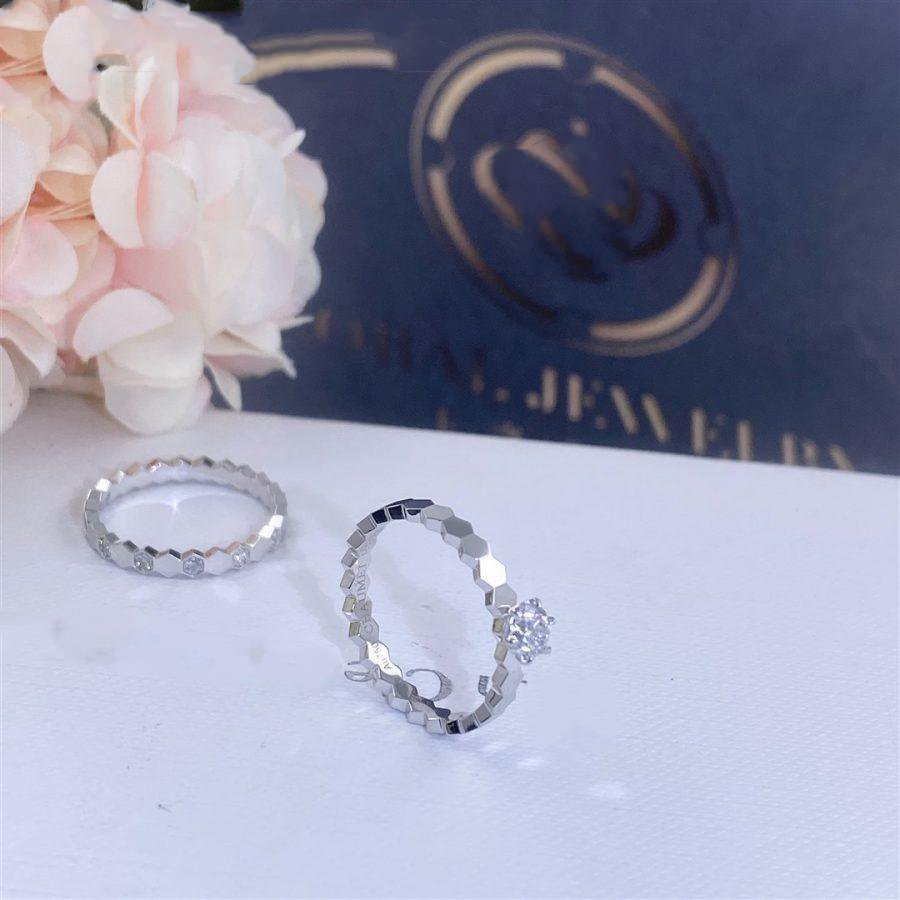 TimiBEE LOVE RING SILVER 1 DIAMOND