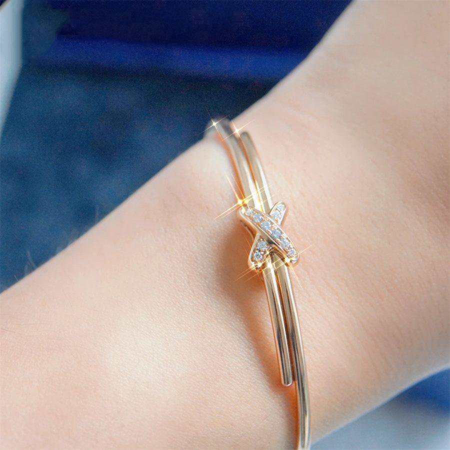 TimiJEUX DE BRACELET PINK GOLD DIAMONDS