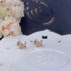 TimiJEUX DE PINK GOLD DIAMOND EARRINGS