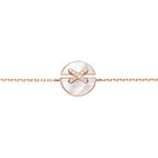 TimiJEUX DE BRACELET MOP PINK GOLD DIAMONDS