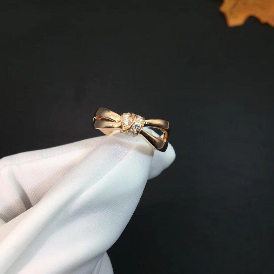 TimiLIENS RING PINK GOLD DIAMOND