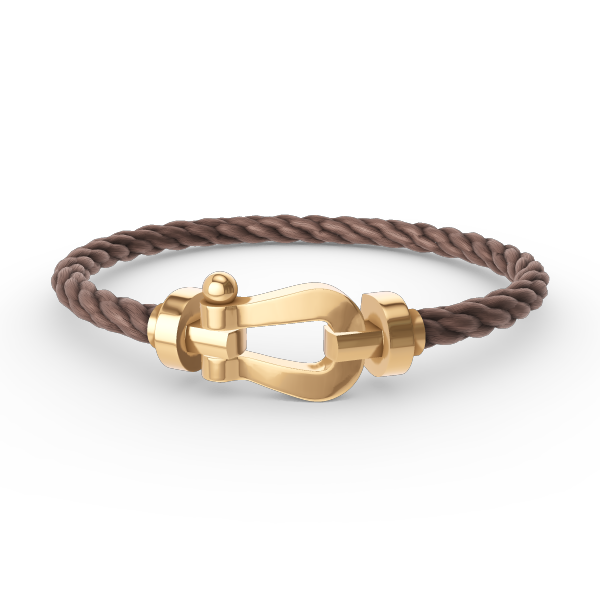 TimiFORCE LARGE HORSESHOE NO DIAMOND BRACELET GOLD