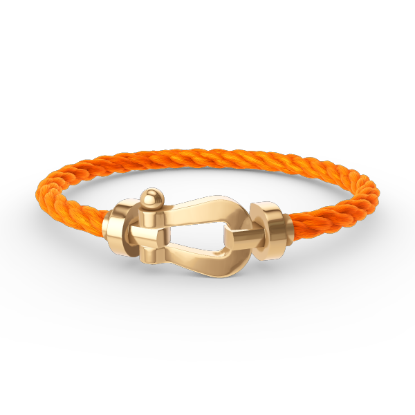 TimiFORCE LARGE HORSESHOE NO DIAMOND BRACELET GOLD