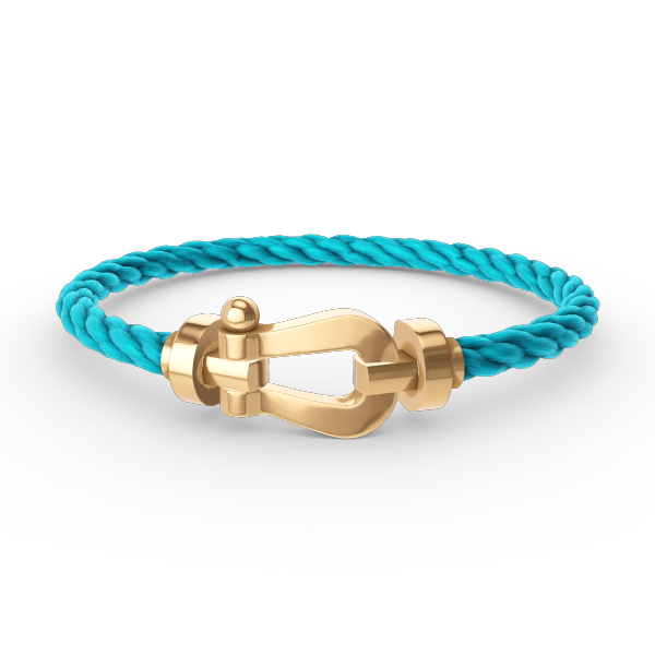 TimiFORCE LARGE HORSESHOE NO DIAMOND BRACELET GOLD