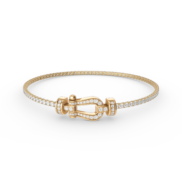 TimiFORCE  HORSESHOE  DIAMOND TENNIS BRACELET