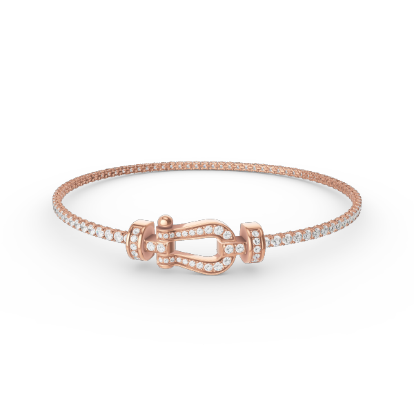 TimiFORCE  HORSESHOE  DIAMOND TENNIS BRACELET