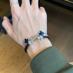 [Timi]New CLOVER 5 MOTIF PIETERSITE BRACELET COLLECTION