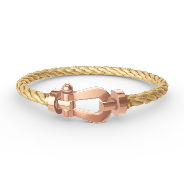 TimiFORCE LARGE HORSESHOE NO DIAMOND BRACELET ROSE GOLD