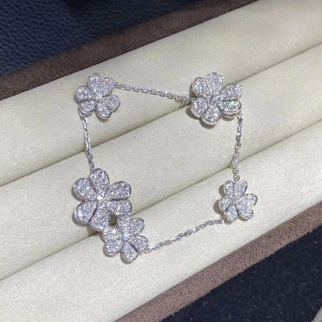 ¡®Timi¡¯FRIVOLE SILVER 5 FLOWERS BRACELET