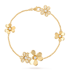 ¡®Timi¡¯FRIVOLE GOLD 5 FLOWERS BRACELET