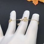 ¡®Timi¡¯FRIVOLE GOLD 5 FLOWERS BRACELET
