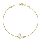 ¡®Timi¡¯BUTTERFLY DARK MOP BUTTERFLY BRACELET