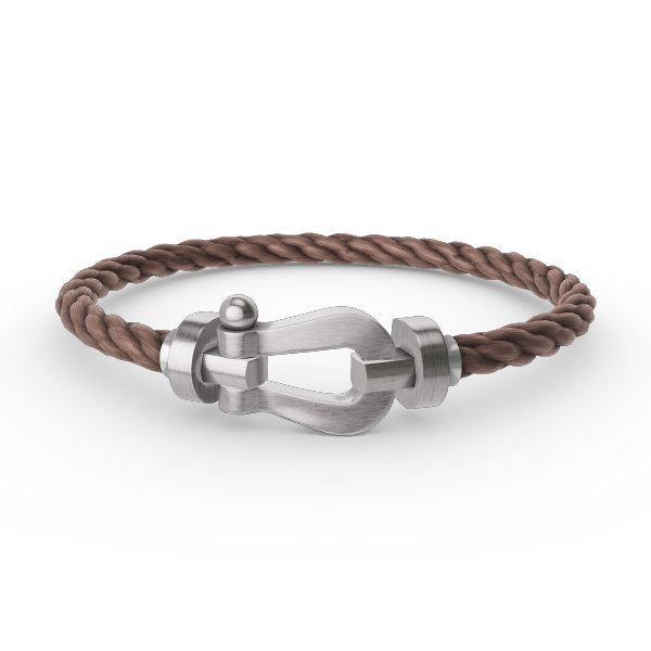 TimiFORCE LARGE HORSESHOE NO DIAMOND BRACELET SILVER