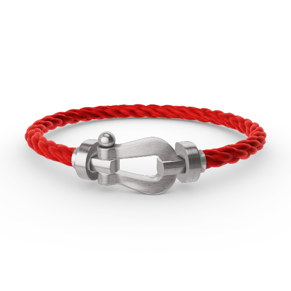 TimiFORCE LARGE HORSESHOE NO DIAMOND BRACELET SILVER