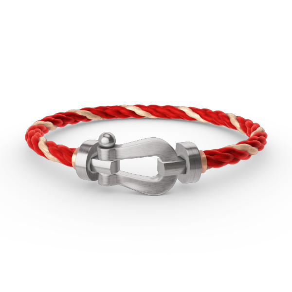 TimiFORCE LARGE HORSESHOE NO DIAMOND BRACELET SILVER